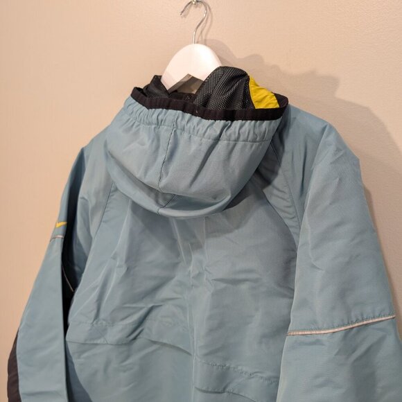Vintage Nike Jacket Green Zip Hooded Windbreaker Pullover 90s - Size M(8-10) - Picture 6 of 6